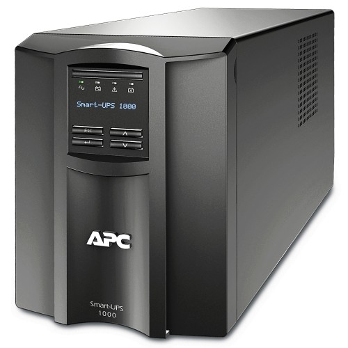 Schneider Electric APC Smart-UPS, Line Interactive, 1000VA, Tower, 230V, 8x IEC C13 outlets, SmartConnect Port+SmartSlot, AVR, LCD SMT1000IC Schneider Electric APC Smart-UPS, Line Interactive, 1000VA, Tower, 230V, 8x IEC C13 outlets, SmartConnect Port+SmartSlot, AVR, LCD SMT1000IC