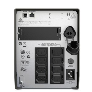 Schneider Electric APC Smart-UPS Line Interactive 1000VA Tower 230V 8x IEC C13 outlets SmartSlot AVR LCD SMT1000I