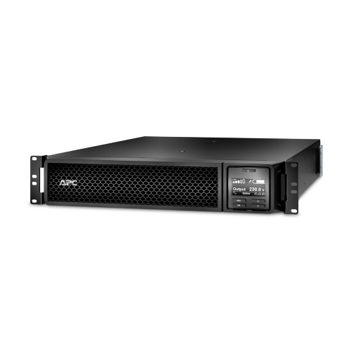 Schneider APC Smart-UPS On-Line, 1000VA/1000W, Rackmount 2U, 230V, 6x C13 IEC outlets, SmartSlot, Extended runtime, W/ rail kit SRT1000RMXLI Schneider APC Smart-UPS On-Line, 1000VA/1000W, Rackmount 2U, 230V, 6x C13 IEC outlets, SmartSlot, Extended runtime, W/ rail kit SRT1000RMXLI