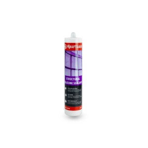 Krafthaus Structural Silicone Sealant-Black-300ml, SS-BLACK-300, (24pcs)