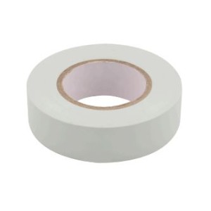 Scolmore Unicrimp Q-Crimp Insulation Tape Roll 19MMX10 YARD WHITE SCL-1910WH 10 Rolls