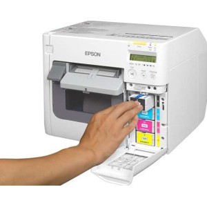 Epson TM-C3500 Inkjet Colored Desktop Printer - Label Print | TM-C3500
