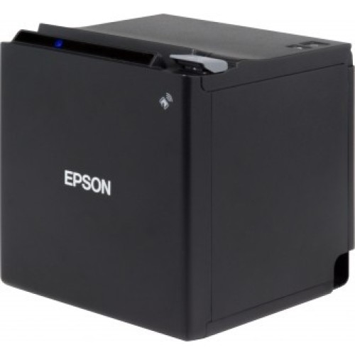 Epson TM-M30II (112A0) - USB + ETHERNET + NES + Bluetooth, Black, PS, UK Compact mPOS Receipt Printer | C31CJ27112A0