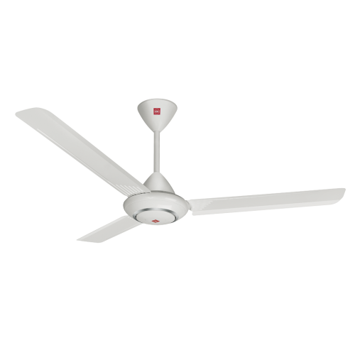 KDK 56 Inch Standard Ceiling Fan With White Silver Ring X56XG