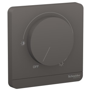 Schneider AvatarOn rotary dimmer 250 VA Dark Grey E8331RD250_DG