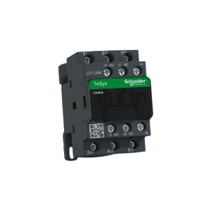 Schneider Electric Contactor TeSys Deca 3P(3 NO) AC-3/AC-3e 440V 9A 110V AC 50/60Hz coil LC1D09F7