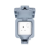 Schneider Electric Weatherproof 1 Gang Switched Socket IP66 GWPIU3010 Schneider Electric Weatherproof 1 Gang Switched Socket IP66 GWPIU3010
