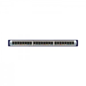 Schneider Electric Actassi Cat 6 Patch Panel UTP 24 Port Non Shutter 1U loaded Patch Panel ACTPP6U24NSS_ SE