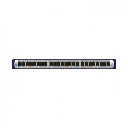 Schneider Electric Actassi Cat 6 Patch Panel UTP 24 Port Non Shutter 1U loaded Patch Panel ACTPP6U24NSS_ SE
