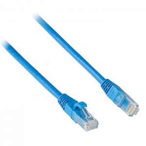 Schneider Electric Actassi Patch Cord Category 6 24 AWG UTP Stranded 1M Blue Patch Cord