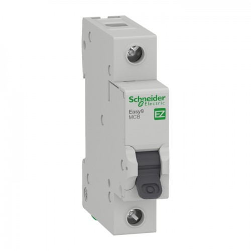 Schneider Electric Easy9 miniature circuit breaker 1P 50A C curve 6000A 230V MCB EZ9F56150