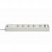 Schneider Electric APC Home/Office SurgeArrest 5 outlets with 5V 2.4A 2 port USB charger PM5U-GR