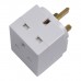 Schneider Electric Exclusive 3 Way Fused Adaptor 13A Surge Protected Plug Adapter ADAPT3WF