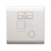 Schneider Electric Pieno Fused connection unit with DP 13A Neon E8231DFSGN