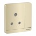 Schneider Electric Switch Socket AvatarOn Gold 15A 1 Gang 3 Pin Switch Socket E8315_15_WG_G12