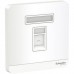 Schneider Electric Wall plate AvatarOn Gold 2 Gang S Keystone Wall plate E8332RJS_WG