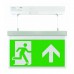 Scolmore ESP Duceri Emergency Exit Hanging Sign Board 2W Exit Sign Legend Up EM2WMEXHSIGNU (Dubai Civil Defence Approved)