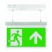 Scolmore ESP Duceri Emergency Exit Hanging Sign Board 2W Exit Sign Legend Up EM2WMEXHSIGNU (Dubai Civil Defence Approved)