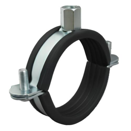T-Mech Clamp 3/8" Split Clamp with EPDM rubber lining, M8 TMSC15